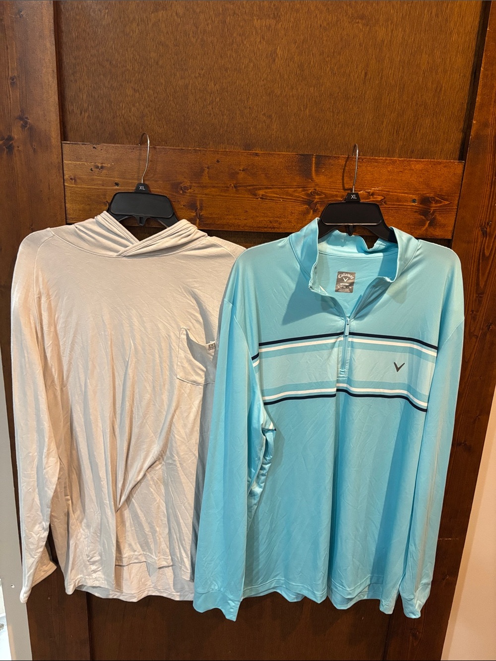 Huk and Callaway pullovers